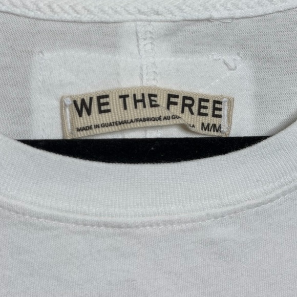 Free People We The Free Perfect Oversized Tee in White - Picture 6 of 7